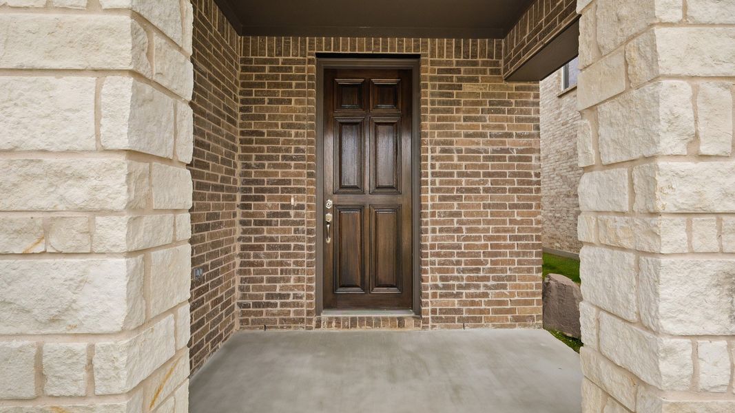 Exterior details and patio area of a home in Bel Air Village, Sherman (Image 2). Exterior details and patio area of a home in Bel Air Village, Sherman (Image 2).