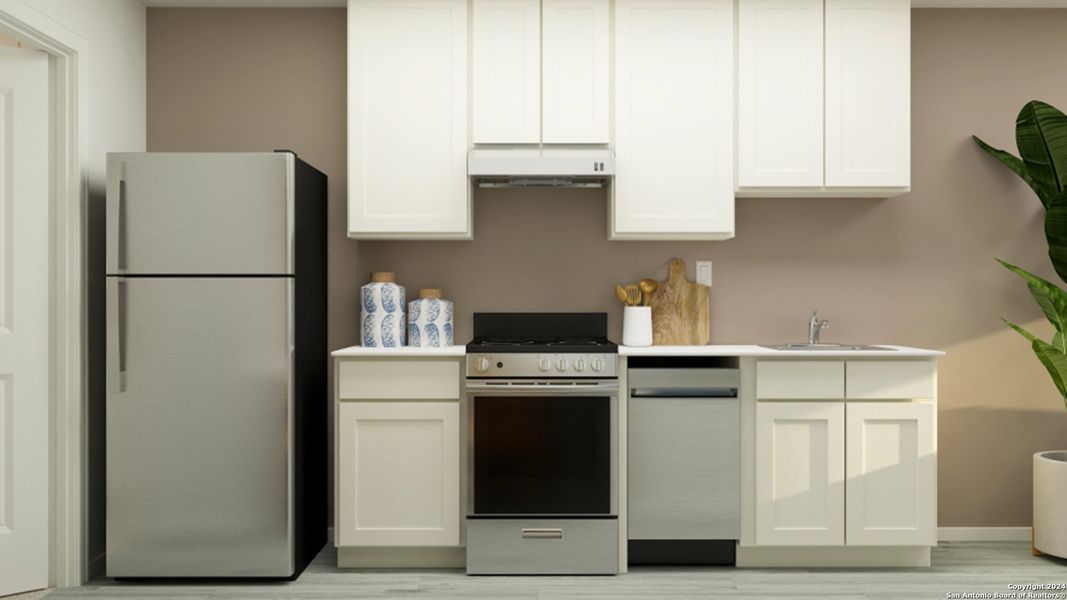 Furnished interior view inside a new home in Flora Meadows, Converse (Image 6).