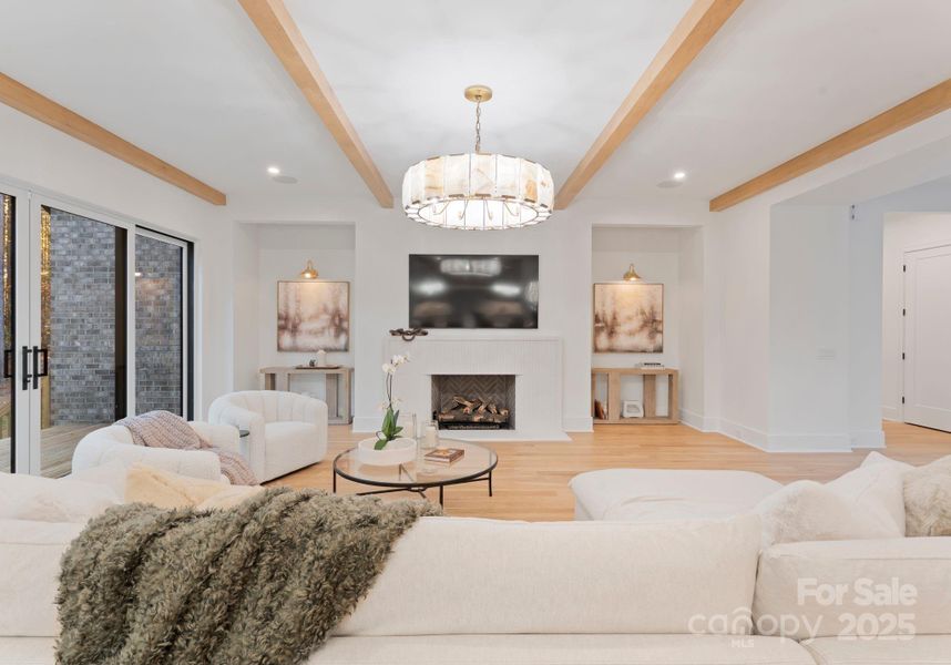 Furnished interior view inside a new home in , Denver (Image 10).