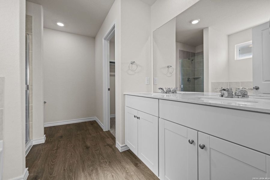 Furnished interior view inside a new home in Stonehill, San Antonio (Image 11).