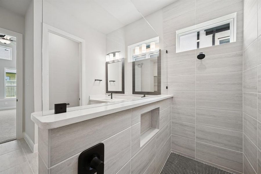 Furnished interior view inside a new home in Pecan Square - Gardens, Northlake (Image 10). Furnished interior view inside a new home in Pecan Square - Gardens, Northlake (Image 10).