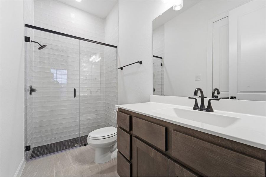 Furnished interior view inside a new home in Green Meadows, Celina (Image 11).