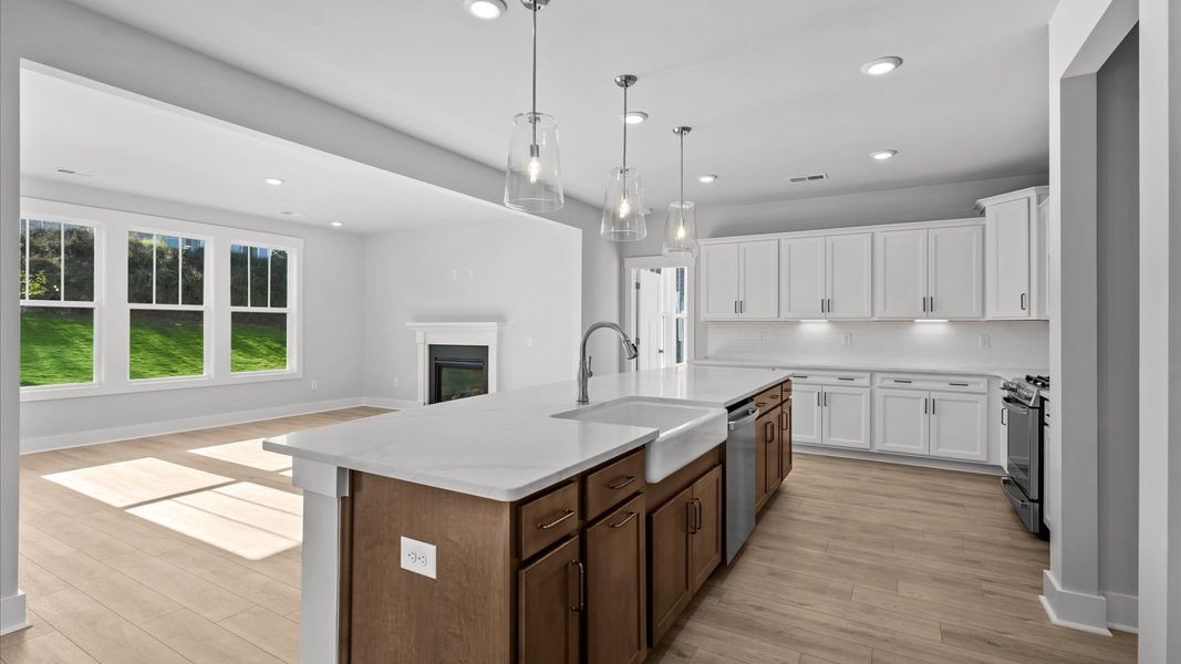 Furnished interior view inside a new home in Wells Crossing, Seneca (Image 10).