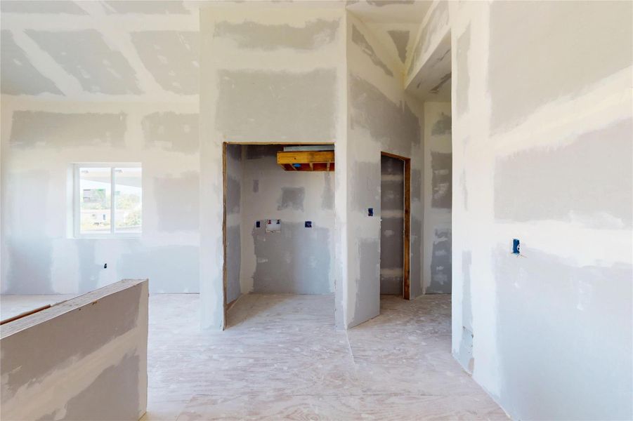 In-progress construction of a new home in , San Leon, TX (Image 25).