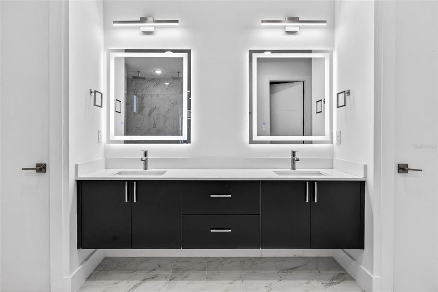 Furnished interior view inside a new home in , Tampa (Image 7).