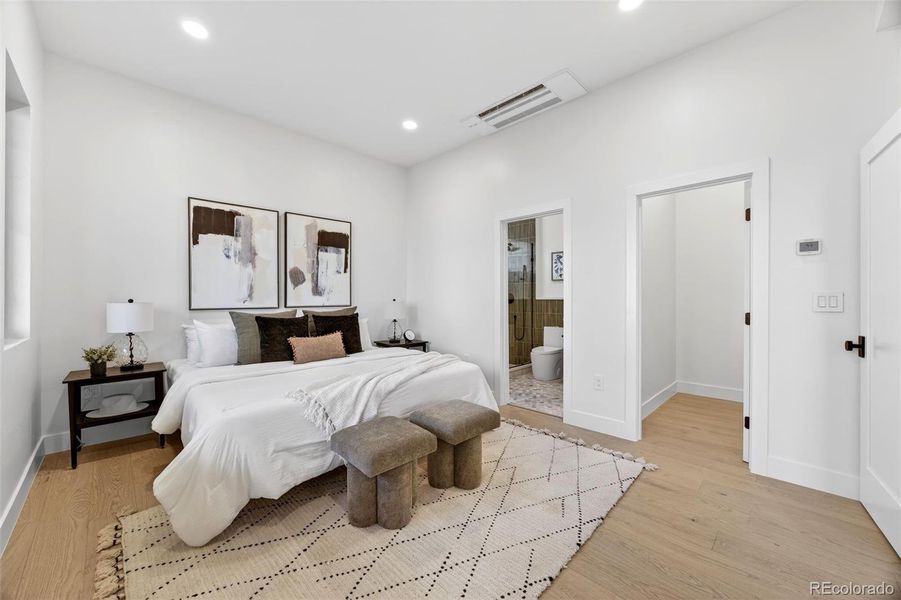Furnished interior view inside a new home in , Denver (Image 15).