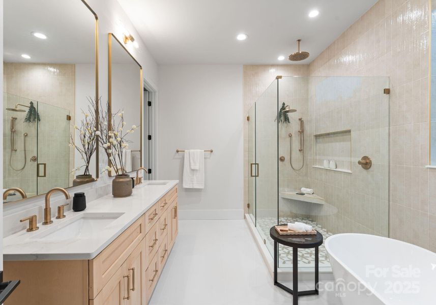 Furnished interior view inside a new home in , Charlotte (Image 12). Furnished interior view inside a new home in , Charlotte (Image 12).