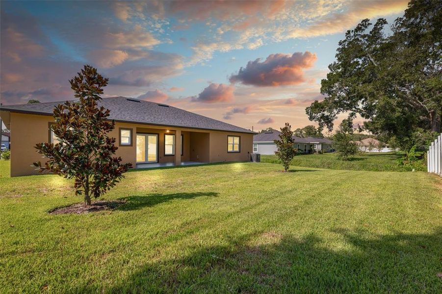 Exterior details and patio area of a home in , Palm Coast (Image 37).