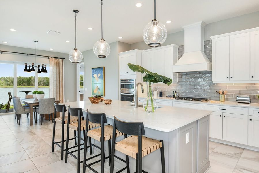 Furnished interior view inside a new home in Grand Park, Sarasota (Image 6).