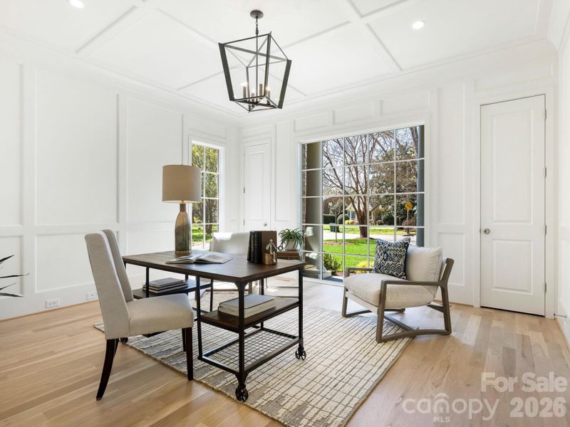Furnished interior view inside a new home in , Charlotte (Image 34).