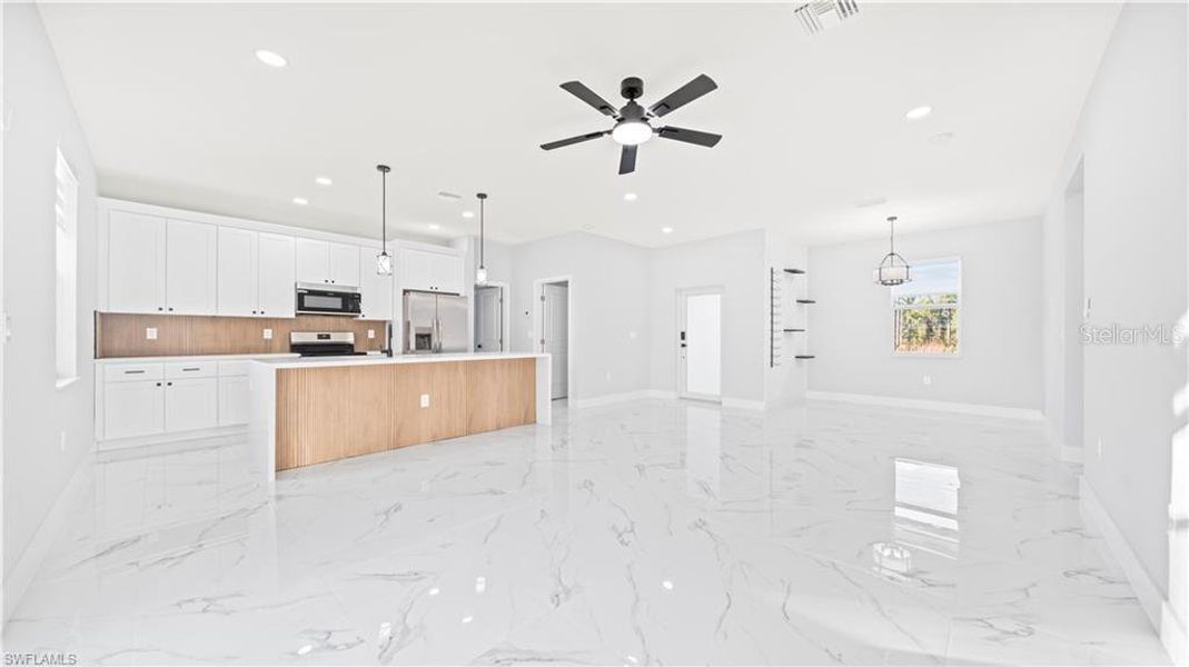 Furnished interior view inside a new home in , Lehigh Acres (Image 8).