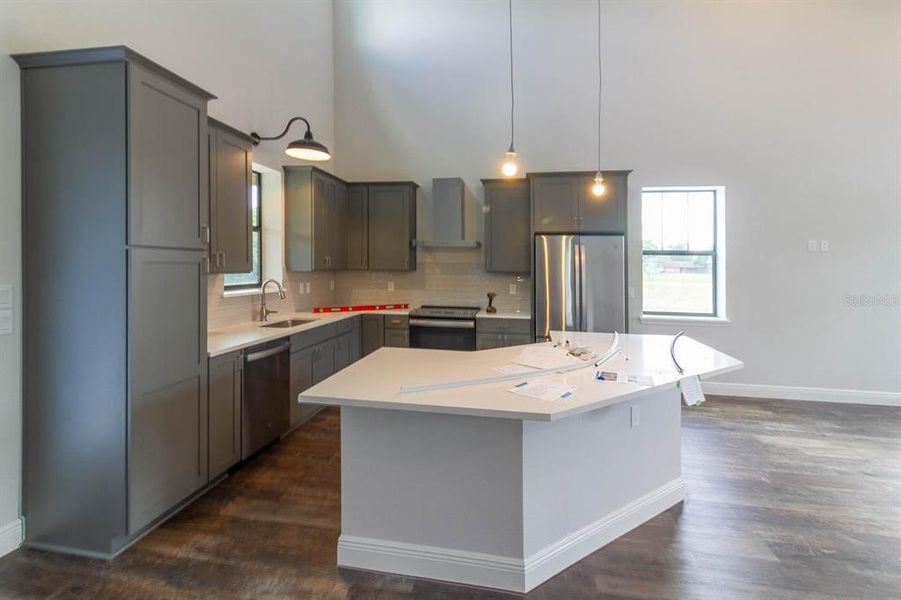 Furnished interior view inside a new home in , Mount Plymouth (Image 4). Furnished interior view inside a new home in , Mount Plymouth (Image 4).