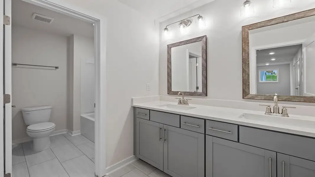 Furnished interior view inside a new home in Cottonwood Ridge, Piedmont (Image 14). Furnished interior view inside a new home in Cottonwood Ridge, Piedmont (Image 14).