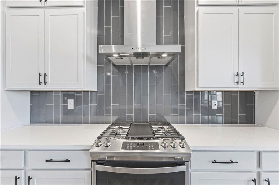 Furnished interior view inside a new home in , Hoschton (Image 14).