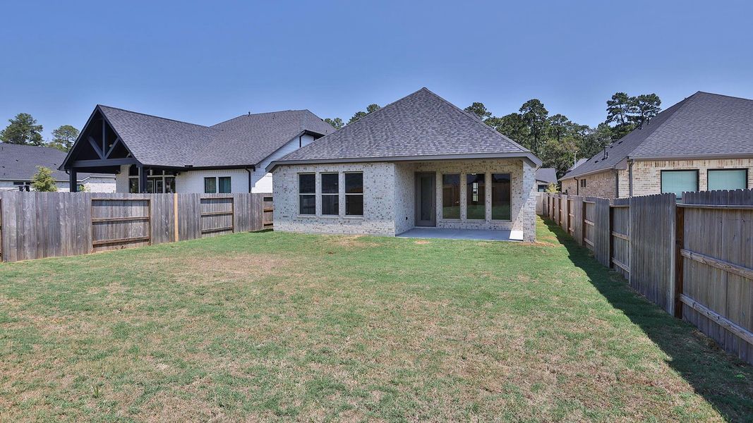 Exterior details and patio area of a home in Audubon, Magnolia (Image 2). Exterior details and patio area of a home in Audubon, Magnolia (Image 2).