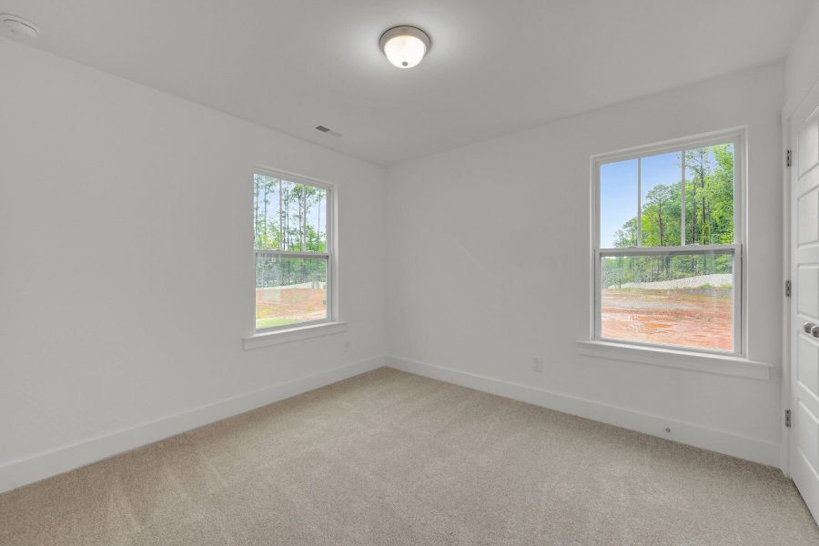 Spacious, unfurnished interior of a new home in Ashmore Townes, Garner (Image 19). Spacious, unfurnished interior of a new home in Ashmore Townes, Garner (Image 19).