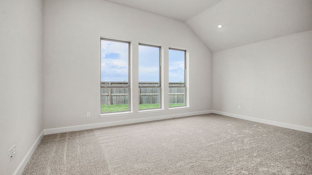 Spacious, unfurnished interior of a new home in Valencia, Manvel (Image 9). Spacious, unfurnished interior of a new home in Valencia, Manvel (Image 9).