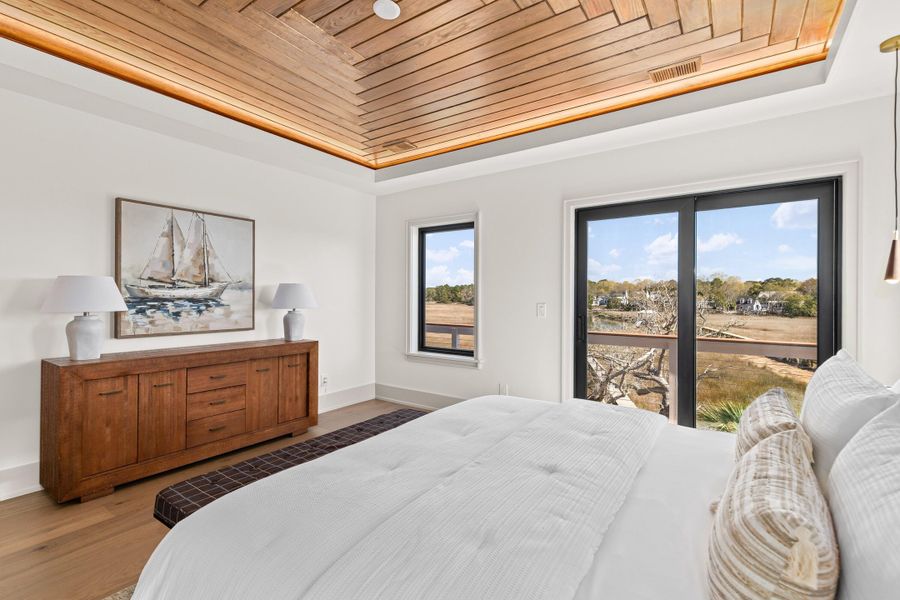 Furnished interior view inside a new home in , Charleston (Image 19).