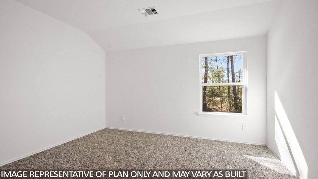 Spacious, unfurnished interior of a new home in Williams Reserve East, Conroe (Image 15).