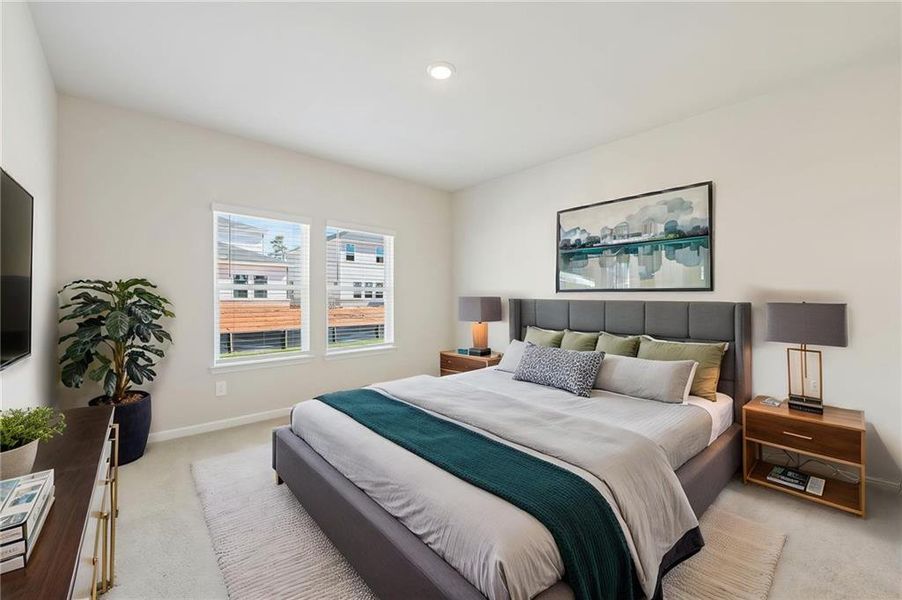 Furnished interior view inside a new home in Martin Springs - Reserve Series, Lawrenceville (Image 17).