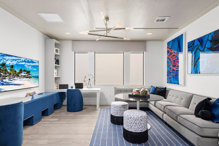 Representative furnished interior of a home built from the Corsica by GL Homes in Lotus Edge, Boca Raton (Image 9).