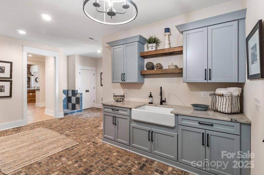 Furnished interior view inside a new home in , Clover (Image 14).