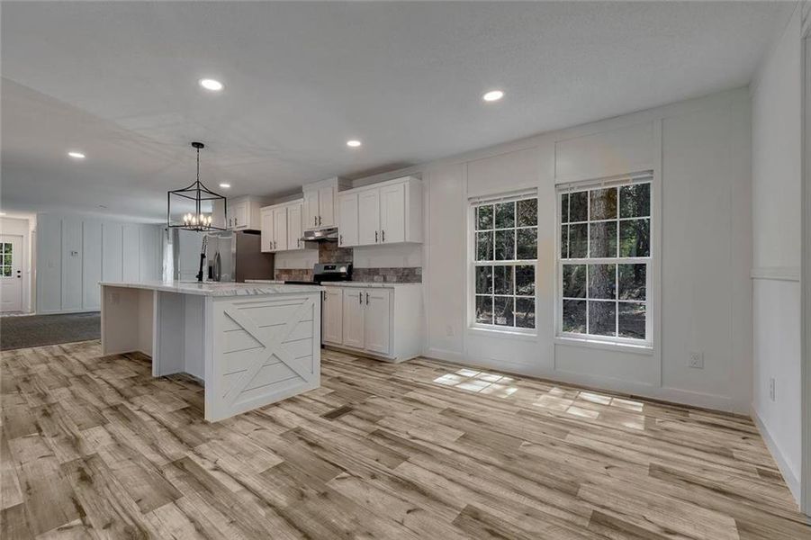 Furnished interior view inside a new home in , Maysville (Image 8).