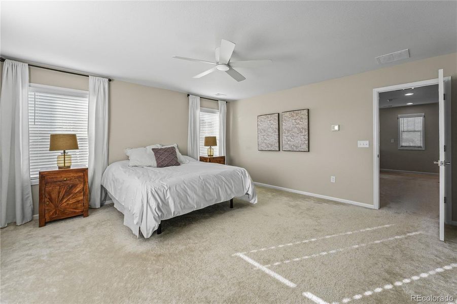 Furnished interior view inside a new home in Settler's Crossing, Commerce City (Image 24).