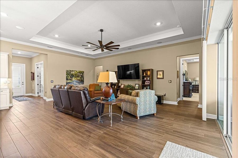 Furnished interior view inside a new home in , Ocala (Image 8).