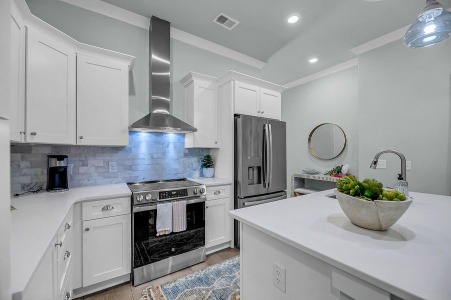 Furnished interior view inside a new home in , Johns Island (Image 6).