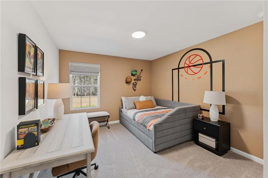 Furnished interior view inside a new home in , Dallas (Image 10).