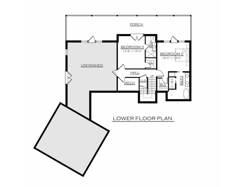 2D floor plan layout of this home in , Mill Spring, NC (Image 3). 2D floor plan layout of this home in , Mill Spring, NC (Image 3).