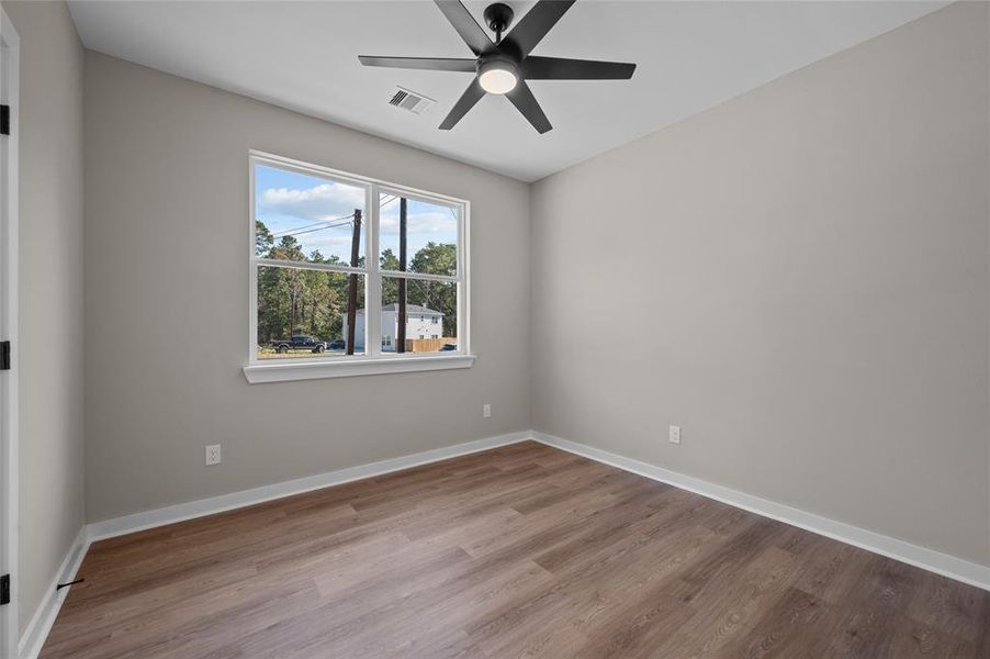 2nd bedroom located at the front part of the home.