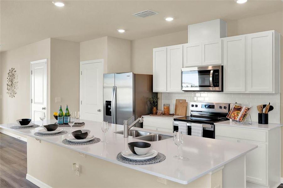 Furnished interior view inside a new home in Crossroads at Kelly Park, Apopka (Image 3).