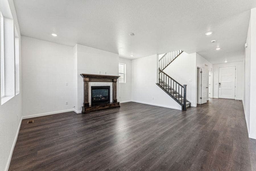 Representative unfurnished interior of a home built from the Sedalia by Taylor Morrison in Trailstone, Arvada (Image 31).