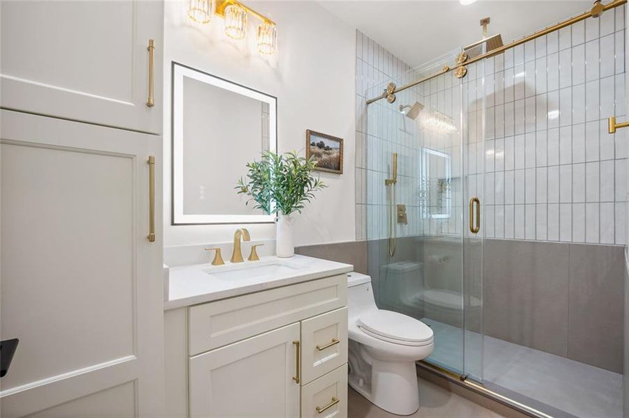 Furnished interior view inside a new home in , Lawrenceville (Image 61).