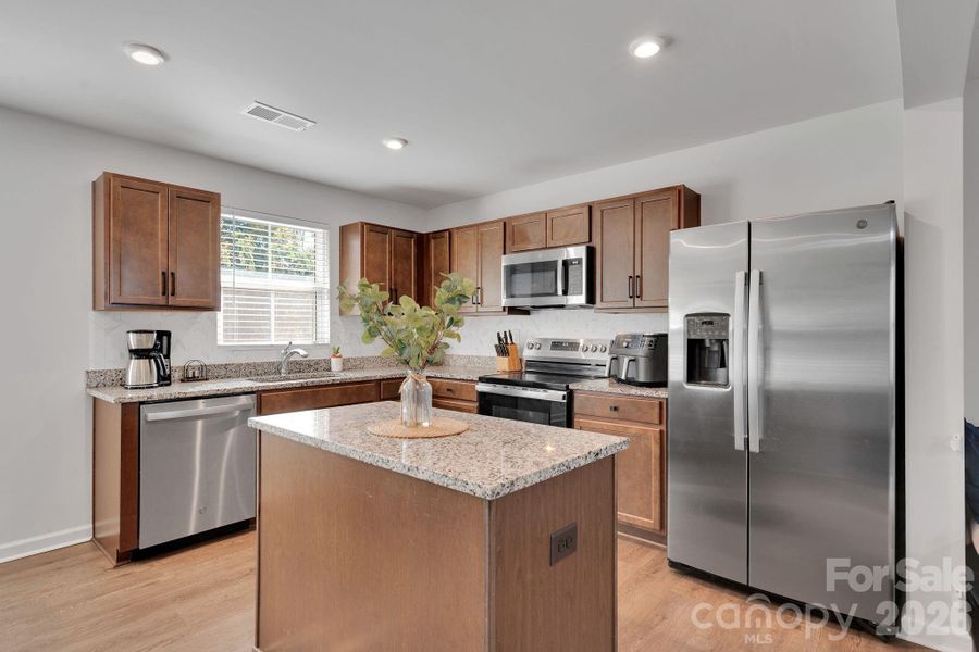 Furnished interior view inside a new home in , Charlotte (Image 11).