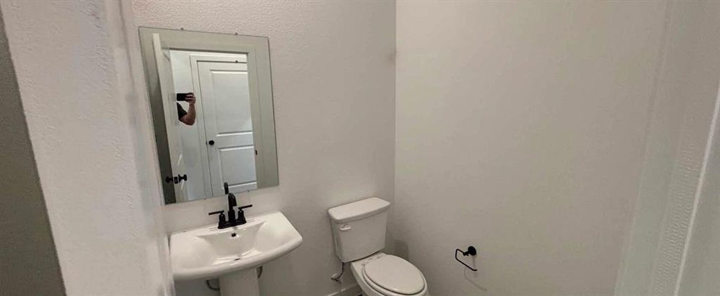 Powder Bathroom Construction Progress