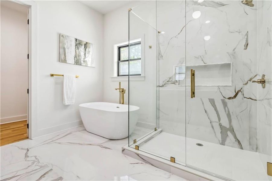 Furnished interior view inside a new home in , Decatur (Image 12).