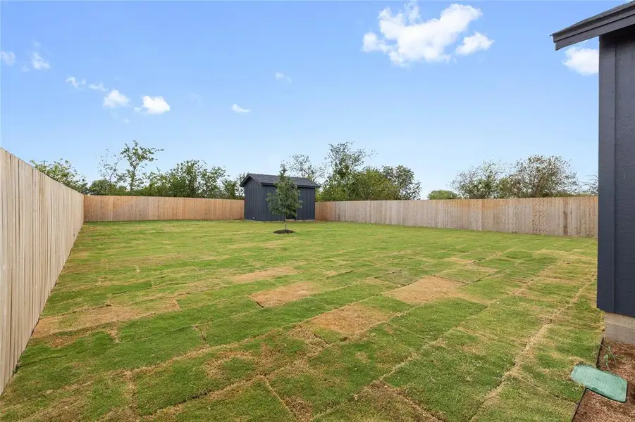 Exterior details and patio area of a home in , Comanche (Image 2). Exterior details and patio area of a home in , Comanche (Image 2).