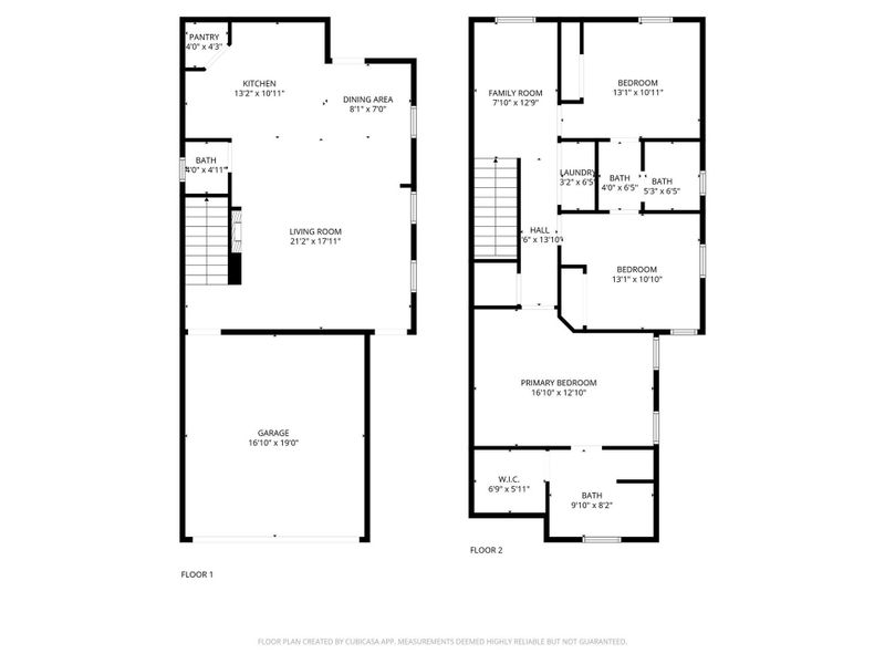 2D floor plan layout of this home in , Houston, TX (Image 5).