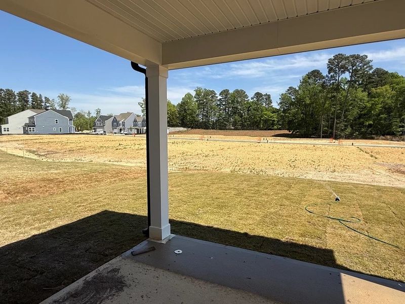 Exterior details and patio area of a home in The Point, Rolesville (Image 3).