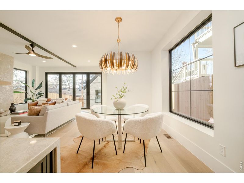 Furnished interior view inside a new home in , Denver (Image 10).
