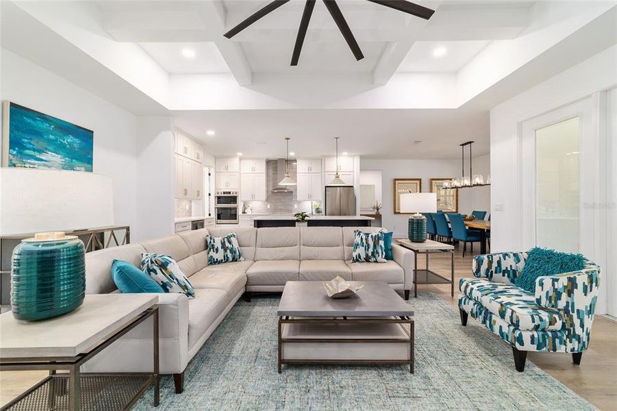 Furnished interior view inside a new home in , Belleview (Image 11).