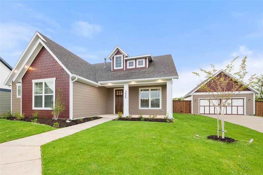 Front view of home Front view of home