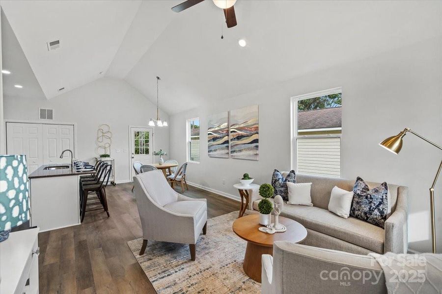 Furnished interior view inside a new home in , Salisbury (Image 23).