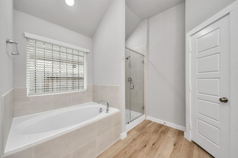 Furnished interior view inside a new home in Marvida, Cypress (Image 15).