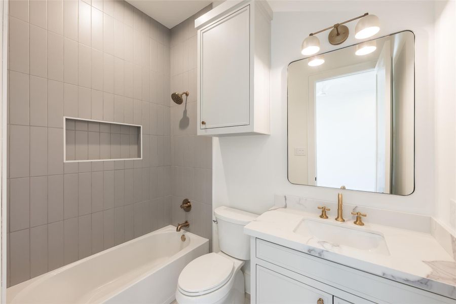 Furnished interior view inside a new home in , Houston (Image 29).