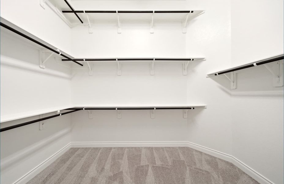 Spacious, unfurnished interior of a new home in Bridgeland 60′, Cypress (Image 43).