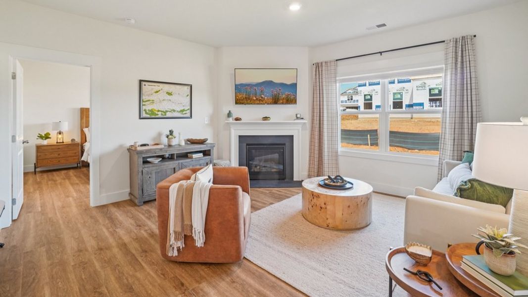 Furnished interior view inside a new home in Keebler Meadows, Johnson City (Image 8).